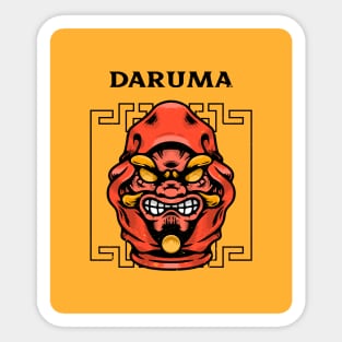 Daruma Sticker